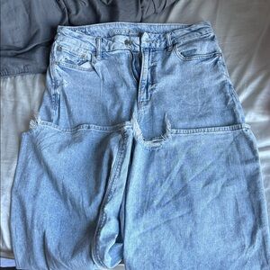 American Eagle Outfitters Light Blue Boyfriend Jeans